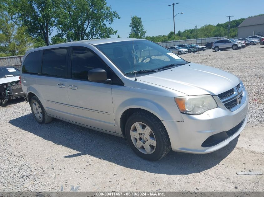 2012 Dodge Grand Caravan Se/Avp VIN: 2C4RDGBG9CR377967 Lot: 39411457