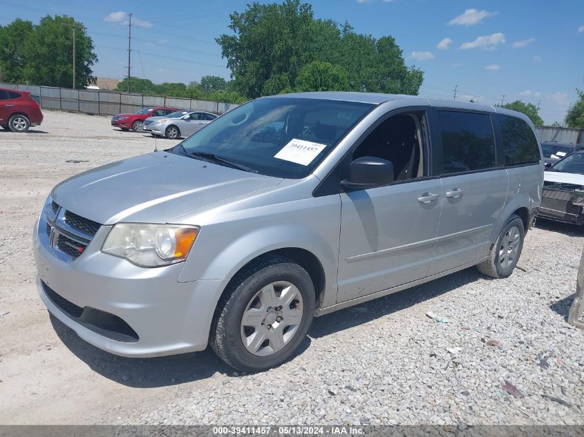 2012 Dodge Grand Caravan Se/Avp VIN: 2C4RDGBG9CR377967 Lot: 39411457