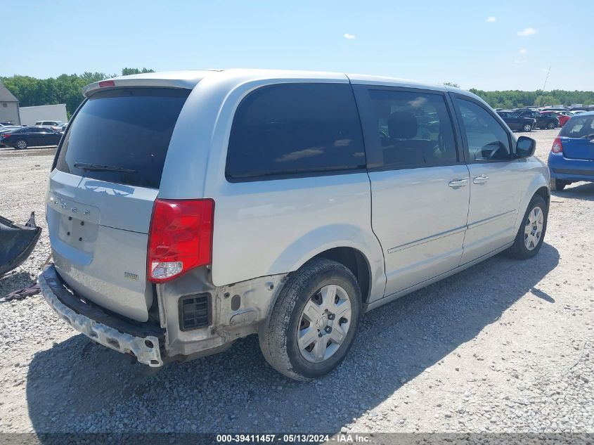 2012 Dodge Grand Caravan Se/Avp VIN: 2C4RDGBG9CR377967 Lot: 39411457