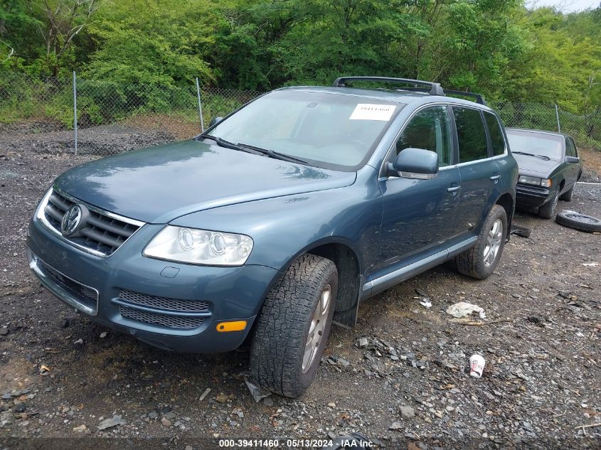 2005 Volkswagen Touareg V8 VIN: WVGCM77L55D018080 Lot: 39411460