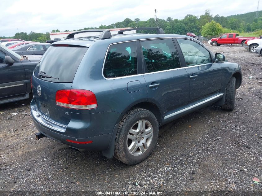 2005 Volkswagen Touareg V8 VIN: WVGCM77L55D018080 Lot: 39411460