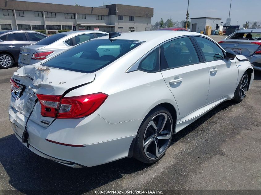 2022 Honda Accord Hybrid Sport VIN: 1HGCV3F25NA018151 Lot: 39411482