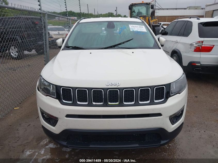 2018 Jeep Compass Latitude Fwd VIN: 3C4NJCBB0JT486980 Lot: 39411489