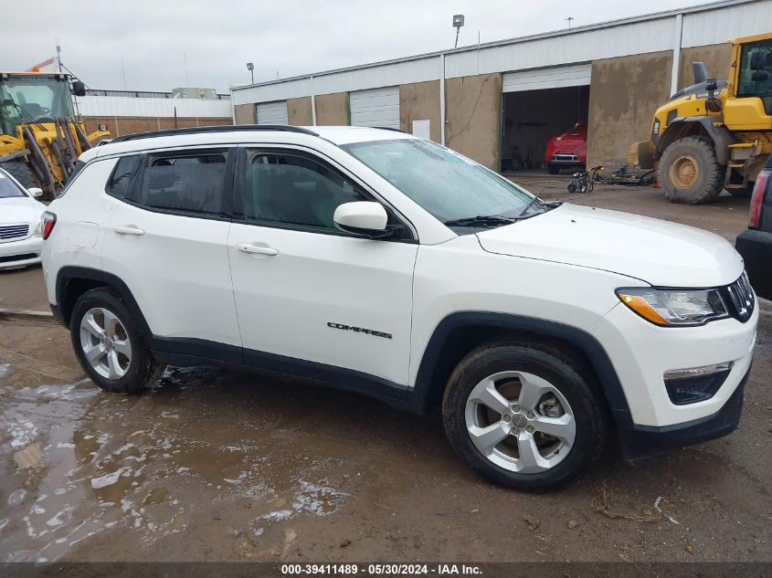 2018 Jeep Compass Latitude Fwd VIN: 3C4NJCBB0JT486980 Lot: 39411489