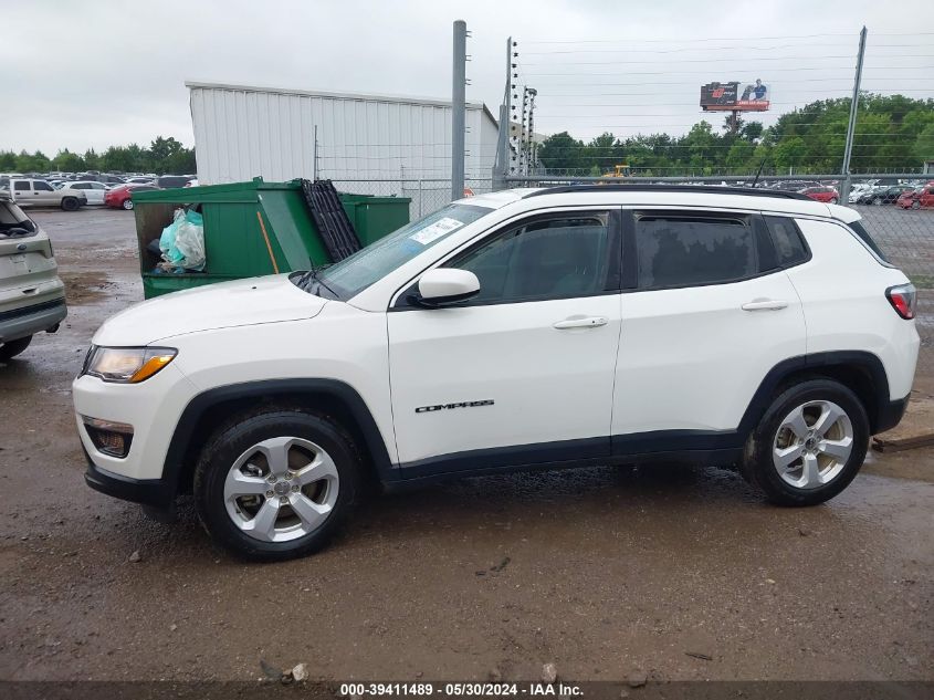 2018 Jeep Compass Latitude Fwd VIN: 3C4NJCBB0JT486980 Lot: 39411489