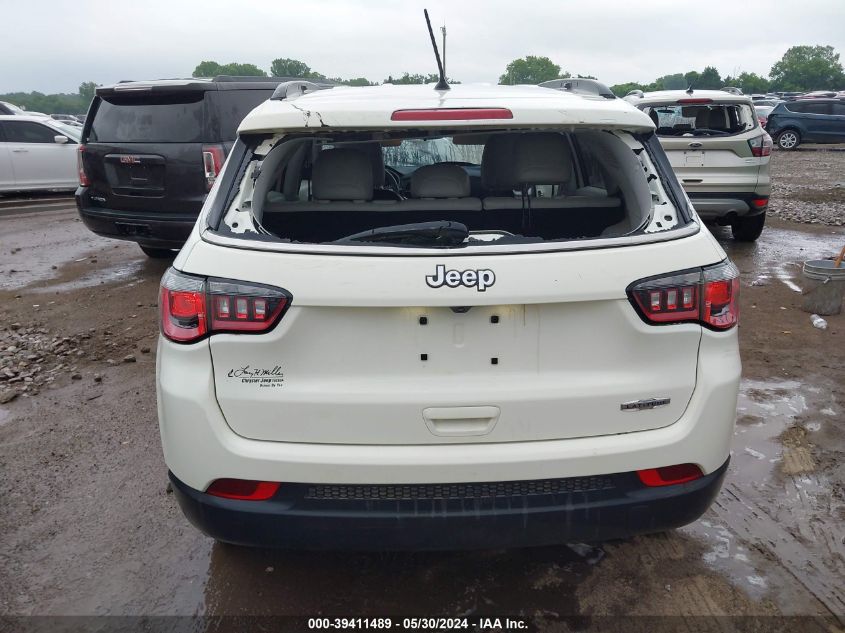 2018 Jeep Compass Latitude Fwd VIN: 3C4NJCBB0JT486980 Lot: 39411489