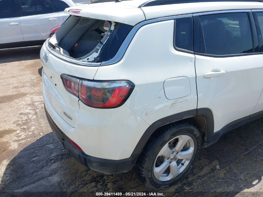 2018 Jeep Compass Latitude Fwd VIN: 3C4NJCBB0JT486980 Lot: 39411489