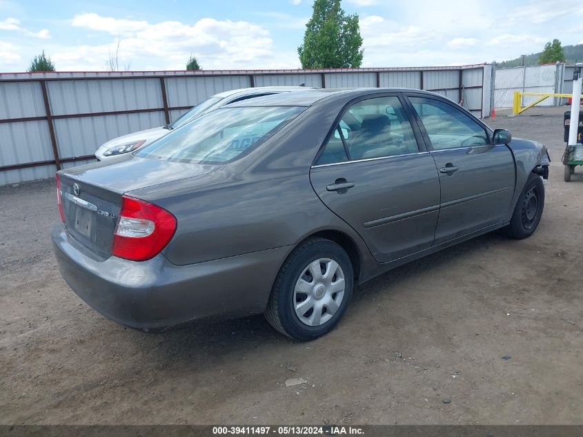 2004 Toyota Camry Le VIN: 4T1BE32K04U909960 Lot: 39411497