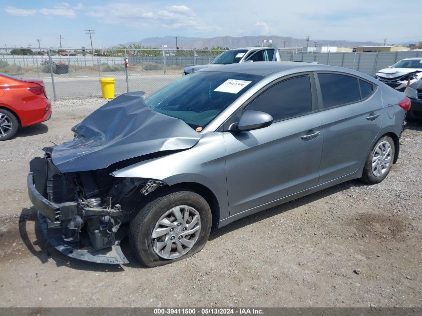 2018 Hyundai Elantra Se VIN: KMHD74LF2JU449920 Lot: 39411500