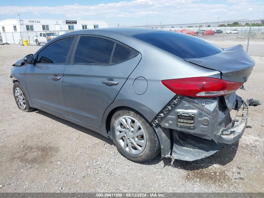 2018 Hyundai Elantra Se VIN: KMHD74LF2JU449920 Lot: 39411500