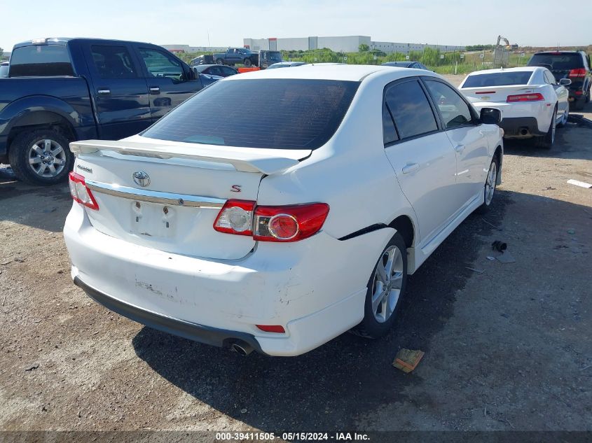 2013 Toyota Corolla S VIN: 2T1BU4EE8DC029993 Lot: 40738672