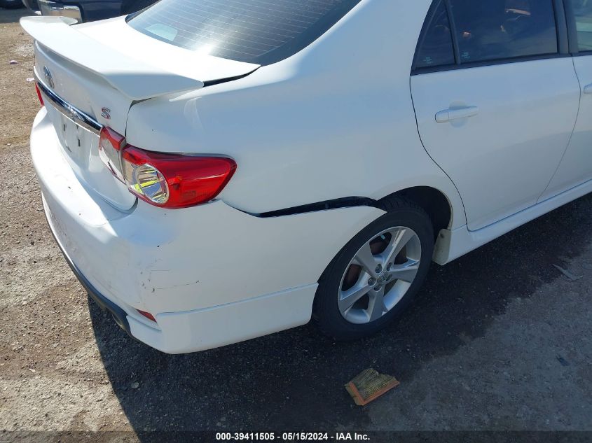 2013 Toyota Corolla S VIN: 2T1BU4EE8DC029993 Lot: 40738672