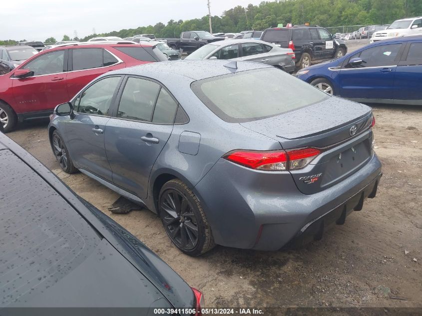 2024 Toyota Corolla Hybrid Se VIN: JTDBCMFE6R3037558 Lot: 39411506