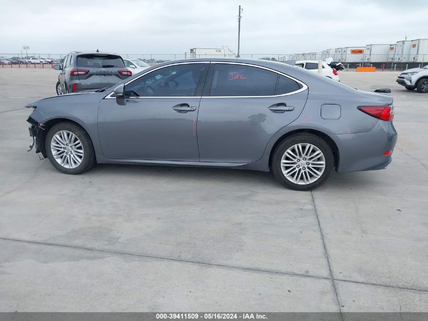 2016 Lexus Es 350 VIN: 58ABK1GG2GU013836 Lot: 39411509