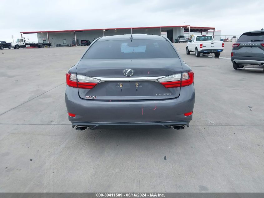 2016 Lexus Es 350 VIN: 58ABK1GG2GU013836 Lot: 39411509
