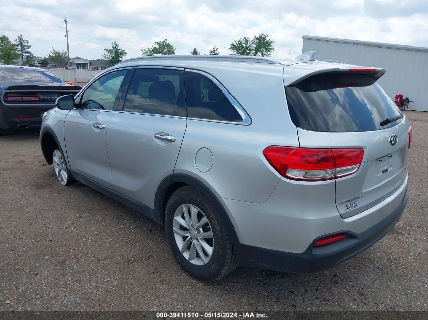 2017 KIA SORENTO 2.4L LX - 5XYPG4A3XHG325495