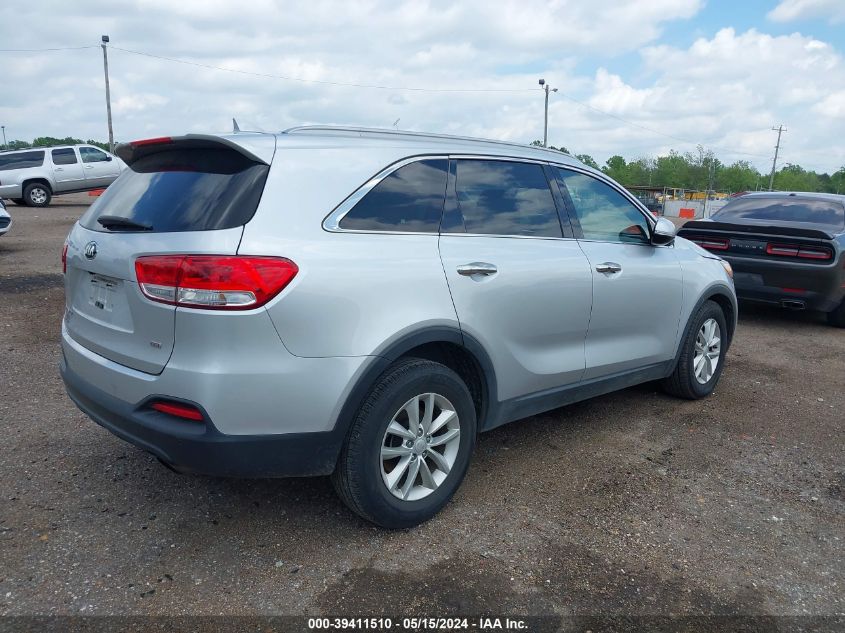 2017 Kia Sorento 2.4L Lx VIN: 5XYPG4A3XHG325495 Lot: 39411510