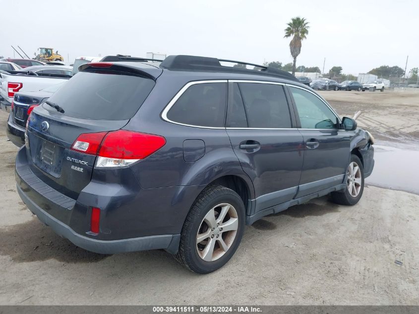 2013 Subaru Outback 2.5I Premium VIN: 4S4BRBBC7D3255570 Lot: 39411511