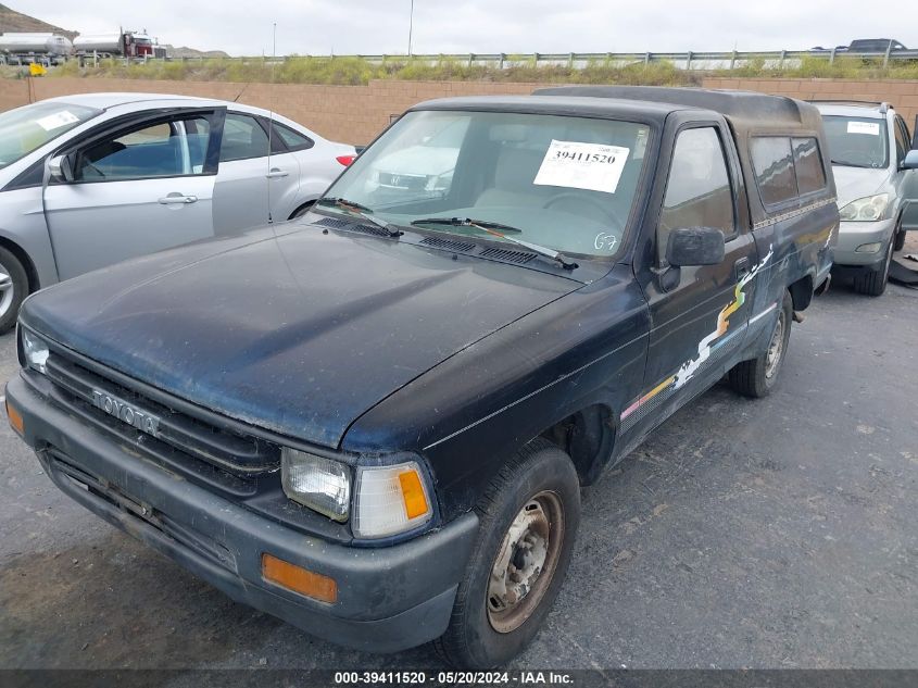 1991 Toyota Pickup 1/2 Ton Short Wheelbase VIN: JT4RN81A3M0071925 Lot: 39411520