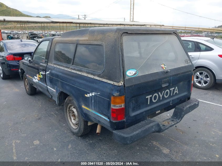 1991 Toyota Pickup 1/2 Ton Short Wheelbase VIN: JT4RN81A3M0071925 Lot: 39411520