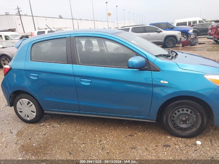 2022 Mitsubishi Mirage Es/Le VIN: ML32AUHJ3NH003321 Lot: 39411525