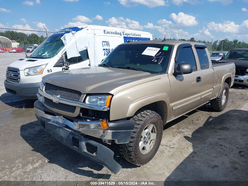 2004 Chevrolet Silverado 1500 Z71 VIN: 1GCEK19T64E120705 Lot: 39411529