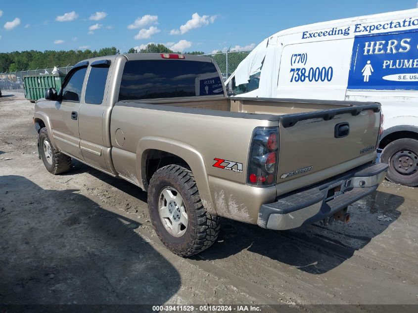 2004 Chevrolet Silverado 1500 Z71 VIN: 1GCEK19T64E120705 Lot: 39411529