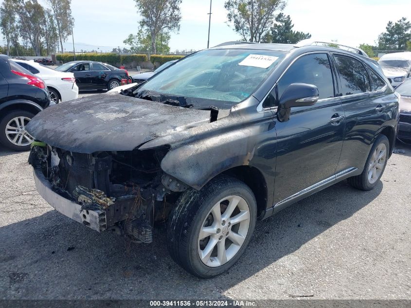 2011 Lexus Rx 350 VIN: 2T2BK1BAXBC109181 Lot: 39411536