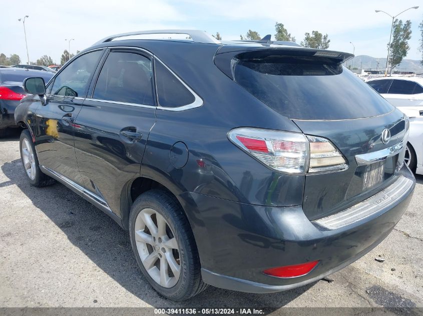 2011 Lexus Rx 350 VIN: 2T2BK1BAXBC109181 Lot: 39411536