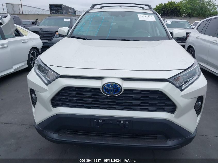 2021 Toyota Rav4 Xle Premium Hybrid VIN: 2T3B6RFV9MW025849 Lot: 39411537