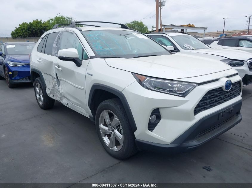 2021 Toyota Rav4 Xle Premium Hybrid VIN: 2T3B6RFV9MW025849 Lot: 39411537