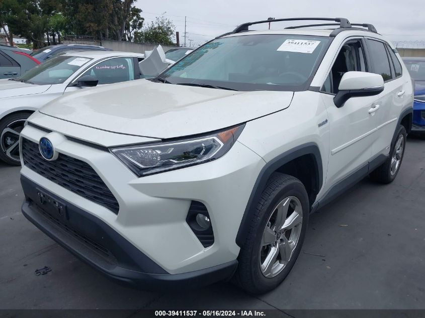 2021 Toyota Rav4 Xle Premium Hybrid VIN: 2T3B6RFV9MW025849 Lot: 39411537