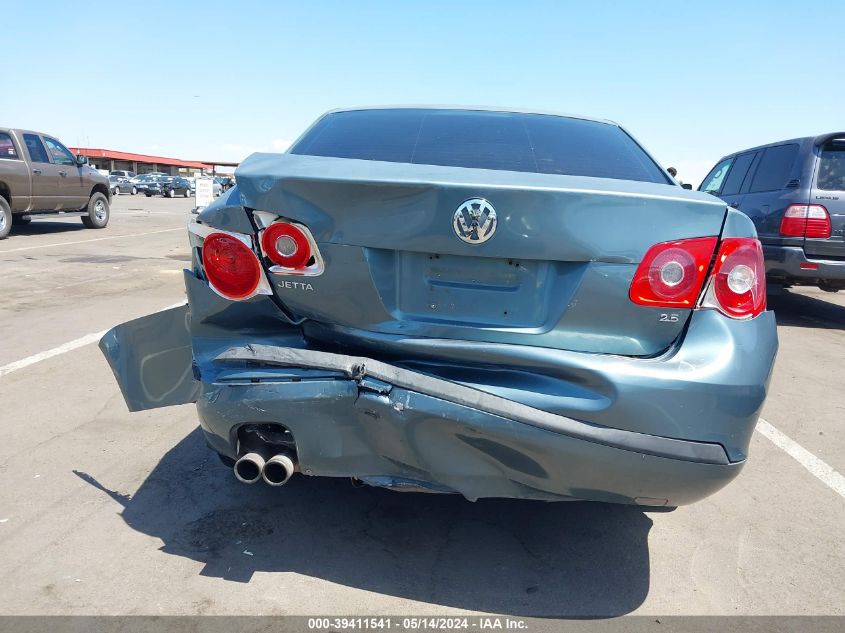 2006 Volkswagen Jetta 2.5 VIN: 3UWRG71K76M721365 Lot: 39411541