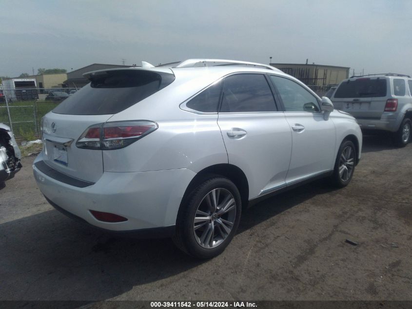 2015 Lexus Rx 350 350 VIN: 2T2ZK1BA6FC166580 Lot: 39411542