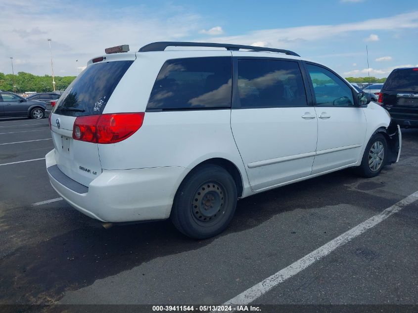 2009 Toyota Sienna Le VIN: 5TDZK23C49S245655 Lot: 39411544