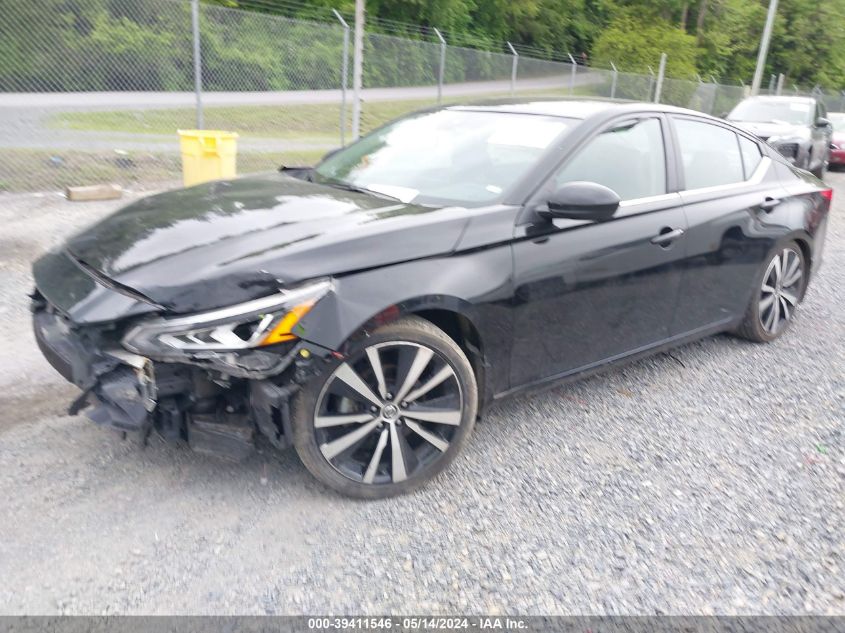 2022 Nissan Altima Sr VIN: 1N4BL4CV2NN359493 Lot: 39411546