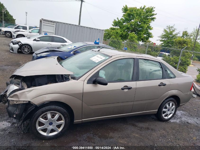 2005 Ford Focus Zx4 VIN: 1FAHP34N55W250771 Lot: 39411550