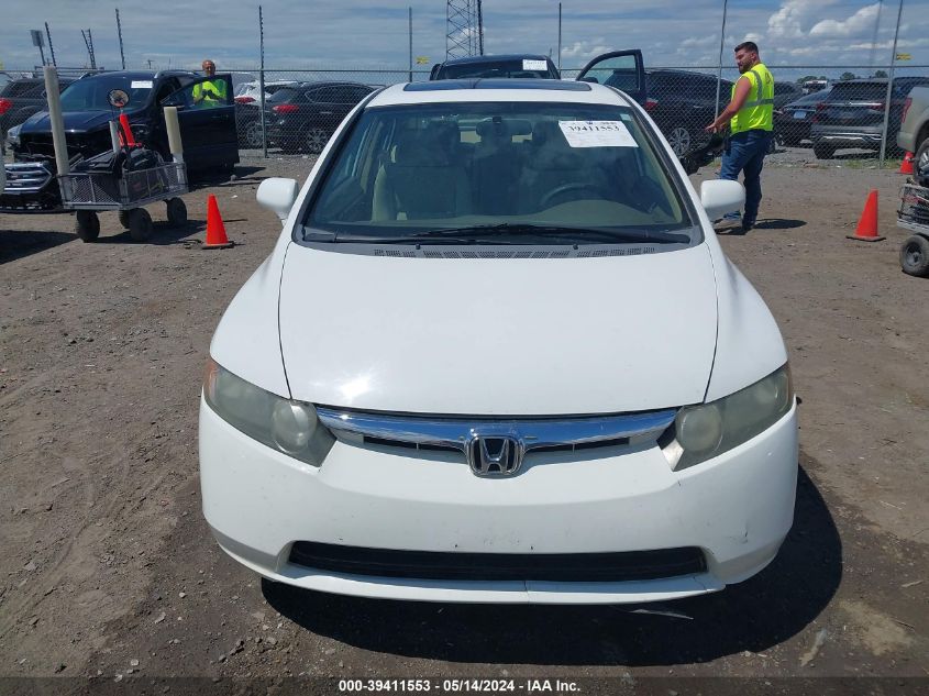 2008 Honda Civic Ex VIN: 1HGFA16868L109830 Lot: 39411553