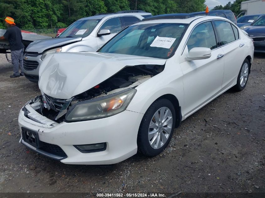 2014 Honda Accord Ex-L V-6 VIN: 1HGCR3F85EA020328 Lot: 39411562