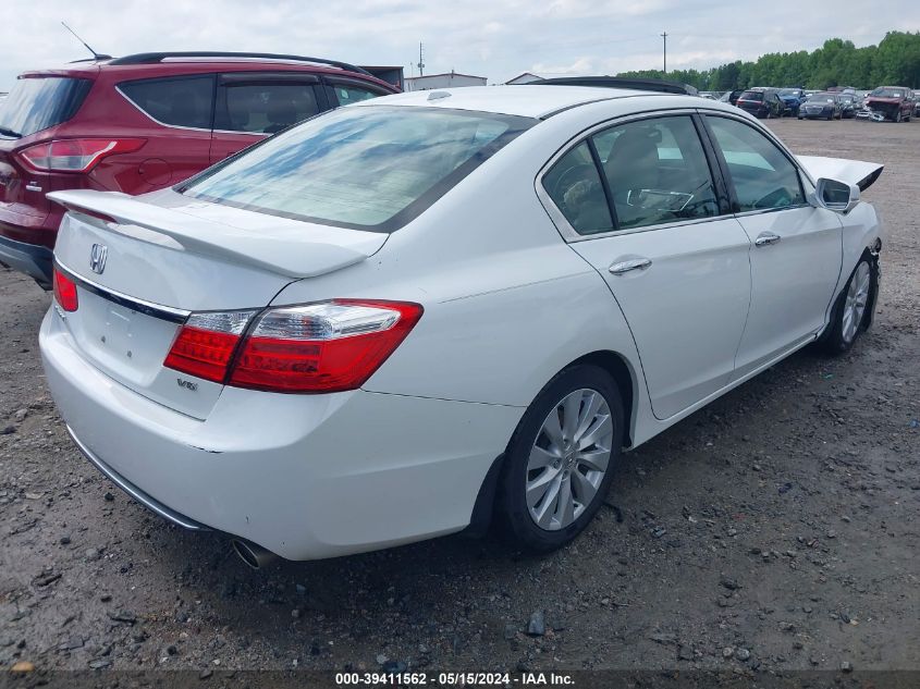 2014 Honda Accord Ex-L V-6 VIN: 1HGCR3F85EA020328 Lot: 39411562