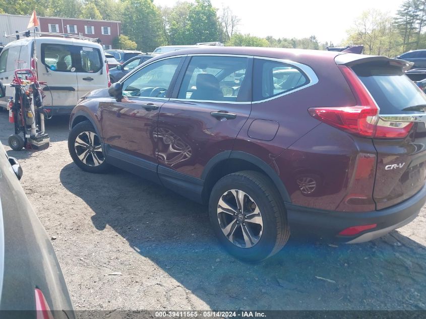 2019 Honda Cr-V Lx VIN: 2HKRW6H32KH211150 Lot: 39411565