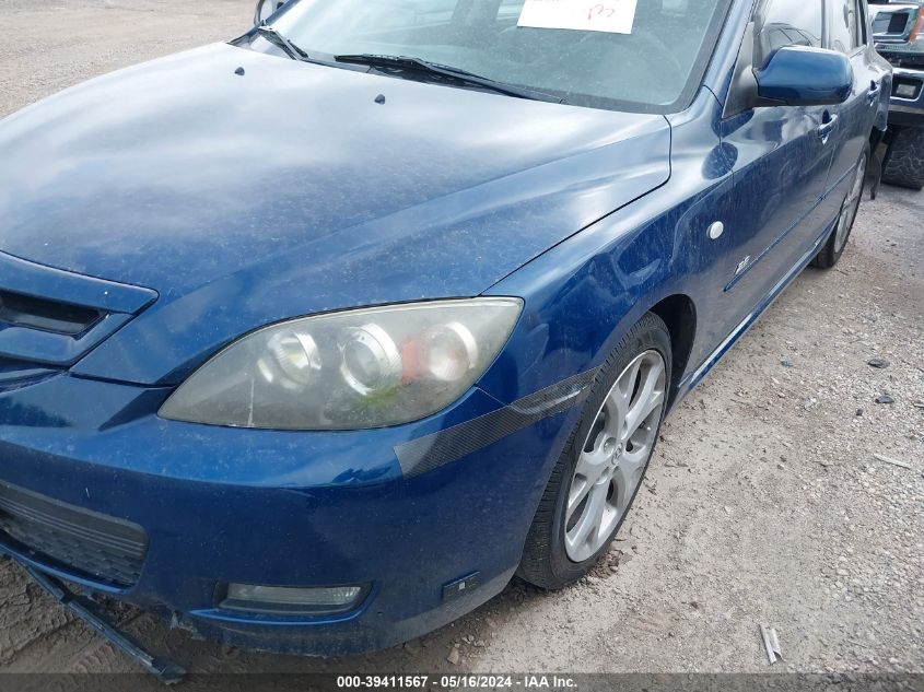 2008 Mazda Mazda3 VIN: JM1BK343881855124 Lot: 39411567