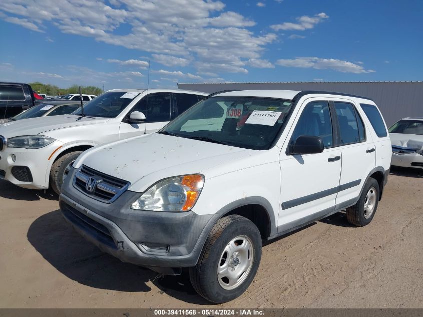 2004 Honda Cr-V Lx VIN: JHLRD68564C014300 Lot: 39411568