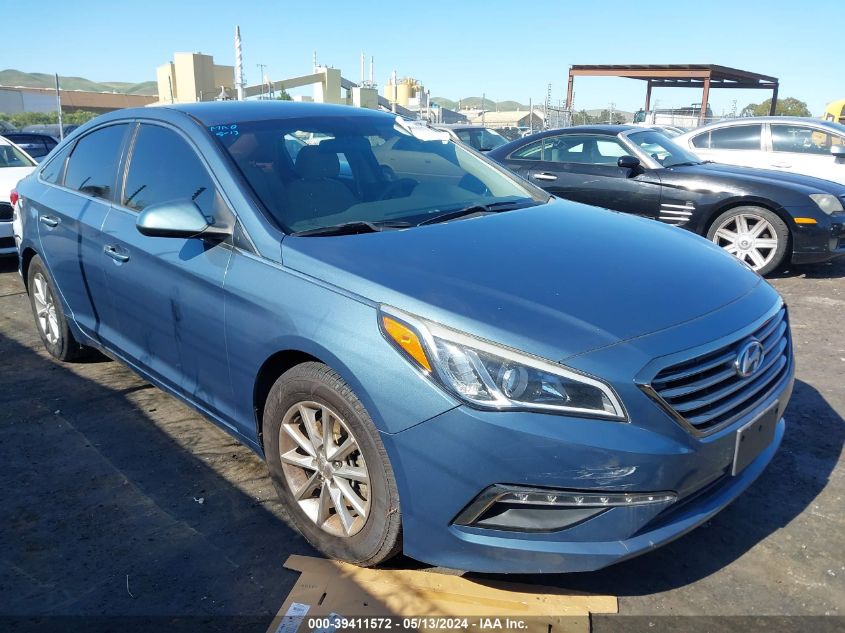 2015 Hyundai Sonata Se VIN: 5NPE24AF9FH120790 Lot: 39411572