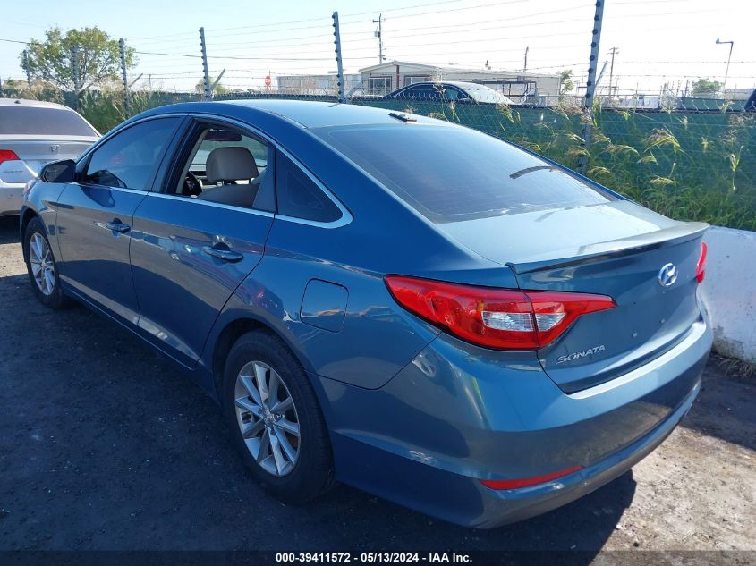 2015 Hyundai Sonata Se VIN: 5NPE24AF9FH120790 Lot: 39411572