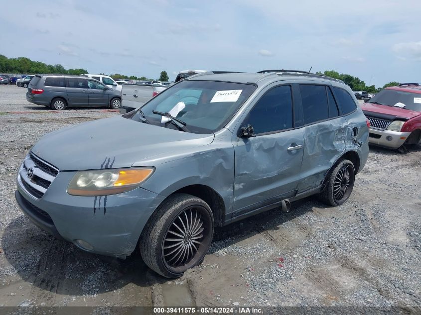 2007 Hyundai Santa Fe Gls VIN: 5NMSG13D47H062228 Lot: 39411575