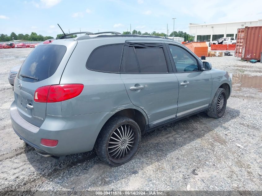 2007 Hyundai Santa Fe Gls VIN: 5NMSG13D47H062228 Lot: 39411575