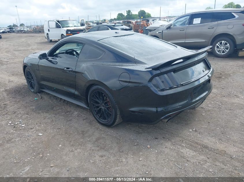 2017 Ford Mustang Gt VIN: 1FA6P8CF5H5230822 Lot: 39411577