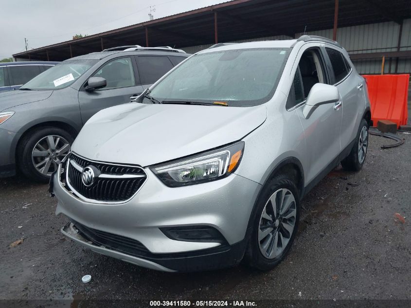 2021 Buick Encore Awd Preferred VIN: KL4CJESB7MB350221 Lot: 39411580