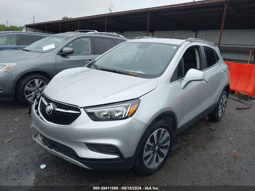 2021 Buick Encore Awd Preferred VIN: KL4CJESB7MB350221 Lot: 39411580